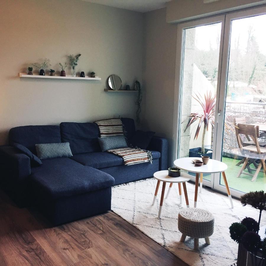 Bel Appartement La Foret-Fouesnant Vue Sur La Baie Exterior photo